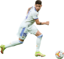 Federico Valverde football render