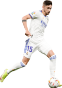 Federico Valverde football render