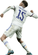 Federico Valverde football render