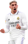 Federico Valverde football render