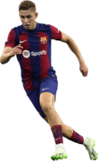 Fermín López football render