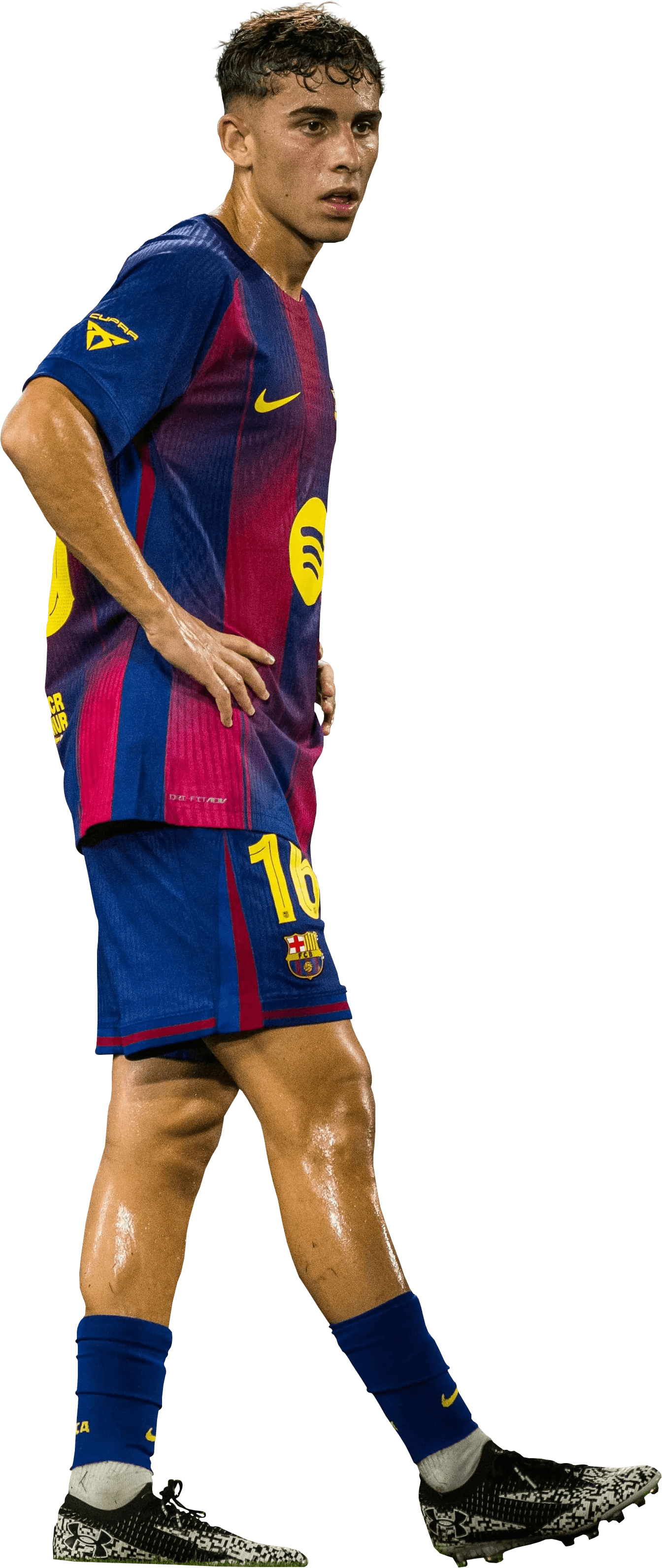 Fermín López Barcelona football render - FootyRenders