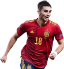 Ferran Torres football render