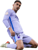 Ferran Torres football render