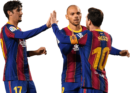Francisco Trincão, Martin Braithwaite & Lionel Messi football render