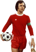 Franz Beckenbauer football render