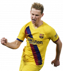 Frenkie de Jong football render