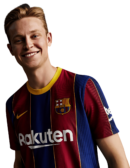 Frenkie de Jong football render