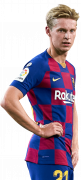 Frenkie de Jong football render