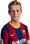 Frenkie de Jong football render