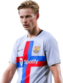 Frenkie de Jong football render