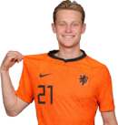 Frenkie de Jong football render