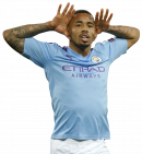 Gabriel Jesus football render