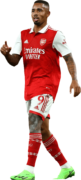 Gabriel Jesus football render