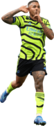 Gabriel Jesus football render