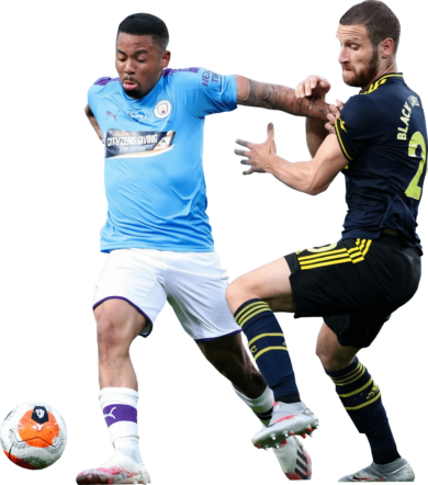 Gabriel Jesus & Shkodran Mustafi