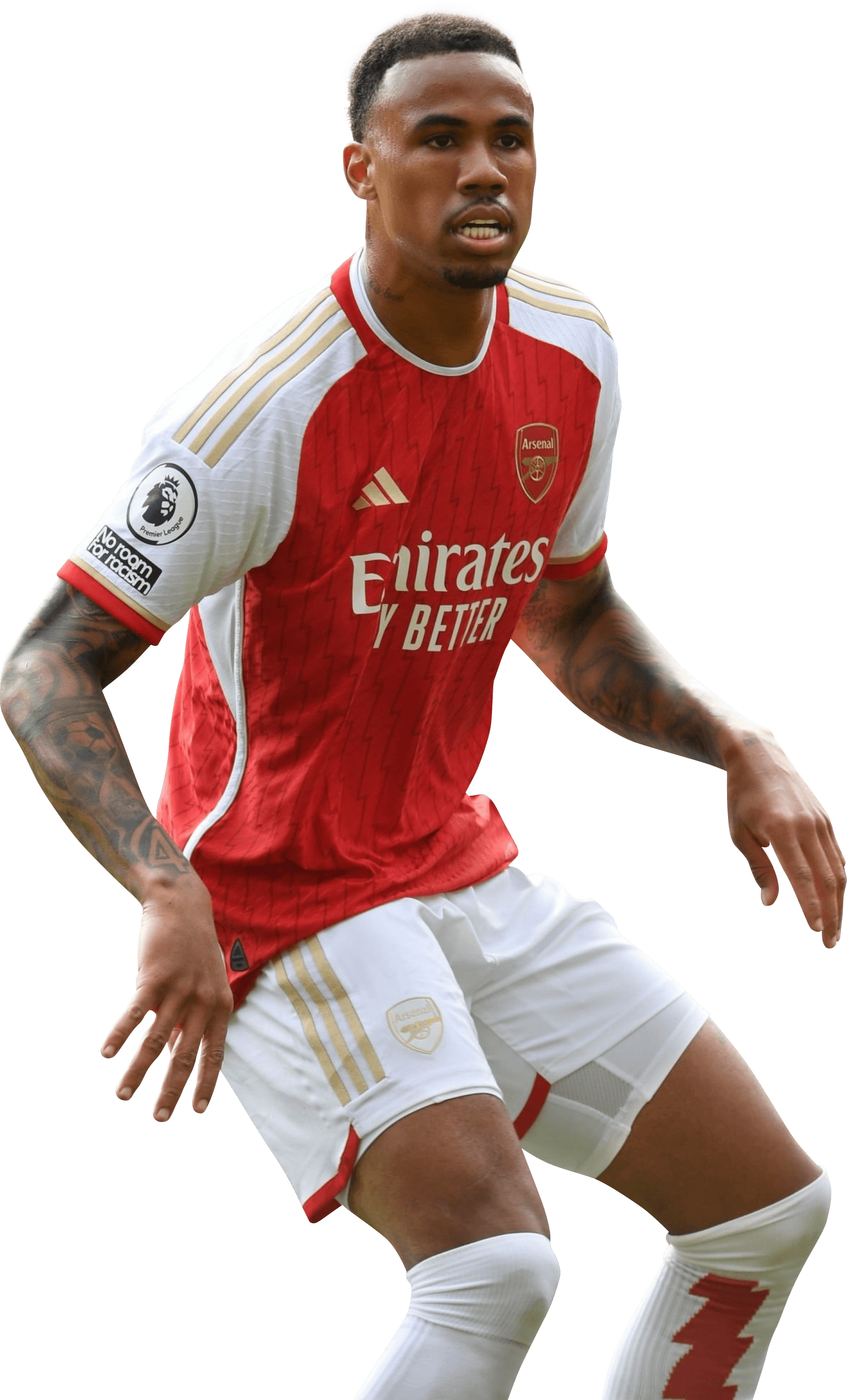 Gabriel Magalhães Arsenal football render - FootyRenders