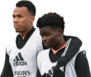 Gabriel Magalhães & Bukayo Saka football render