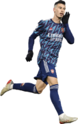 Gabriel Martinelli football render