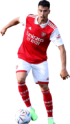 Gabriel Martinelli football render