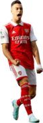 Gabriel Martinelli football render