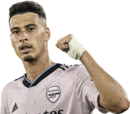 Gabriel Martinelli football render