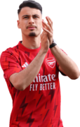 Gabriel Martinelli football render