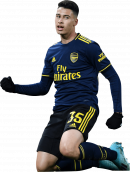 Gabriel Martinelli football render