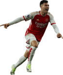 Gabriel Martinelli football render