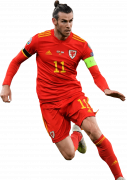 Gareth Bale football render