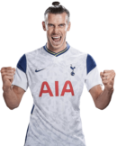 Gareth Bale football render