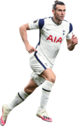 Gareth Bale football render