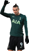 Gareth Bale football render