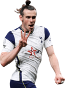 Gareth Bale football render