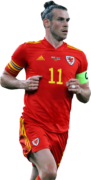 Gareth Bale football render