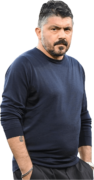 Gennaro Gattuso football render