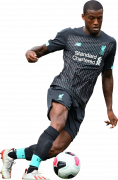 Georginio Wijnaldum football render