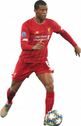 Georginio Wijnaldum football render