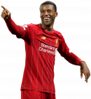 Georginio Wijnaldum football render