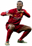 Georginio Wijnaldum football render