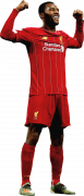 Georginio Wijnaldum football render