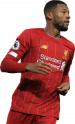 Georginio Wijnaldum football render