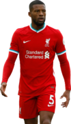 Georginio Wijnaldum football render