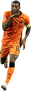 Georginio Wijnaldum football render