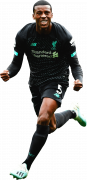 Georginio Wijnaldum football render