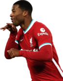 Georginio Wijnaldum football render