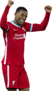 Georginio Wijnaldum football render