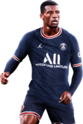 Georginio Wijnaldum football render