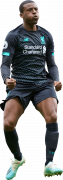 Georginio Wijnaldum football render