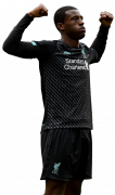 Georginio Wijnaldum football render